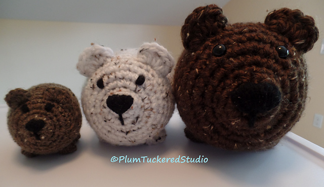 Roly Poly One Piece Bears