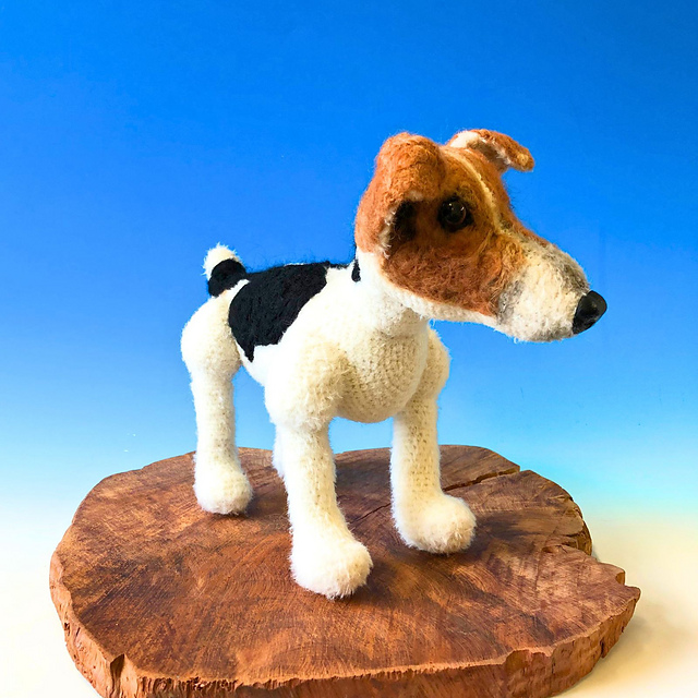 Jack Russell Terrier, Hund stehend