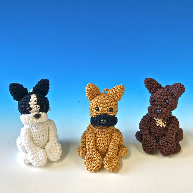 französische Bulldogge Schlüsselanhänger