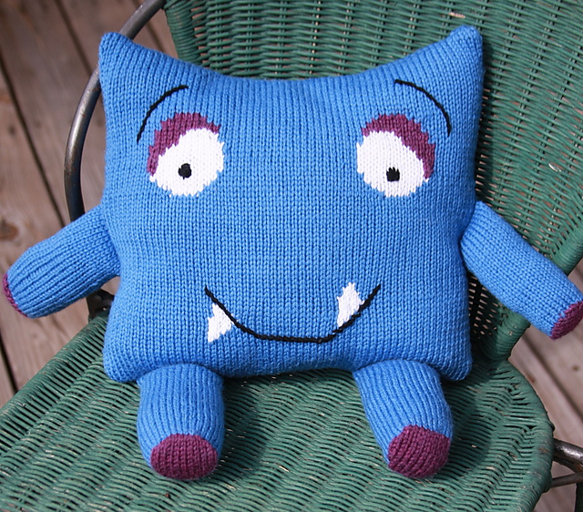 Happy Monster Pillow Buddy