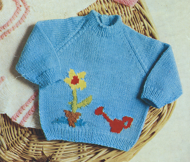 Sweater with Motif