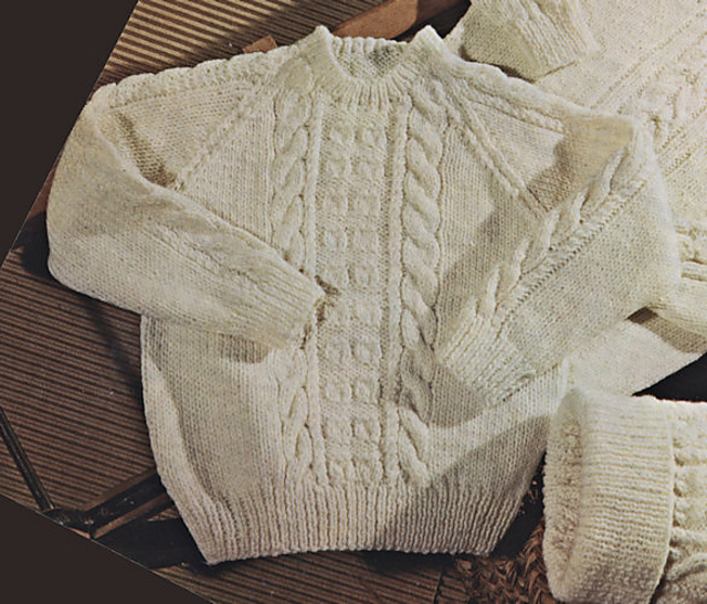 Sweater with Crew Neck