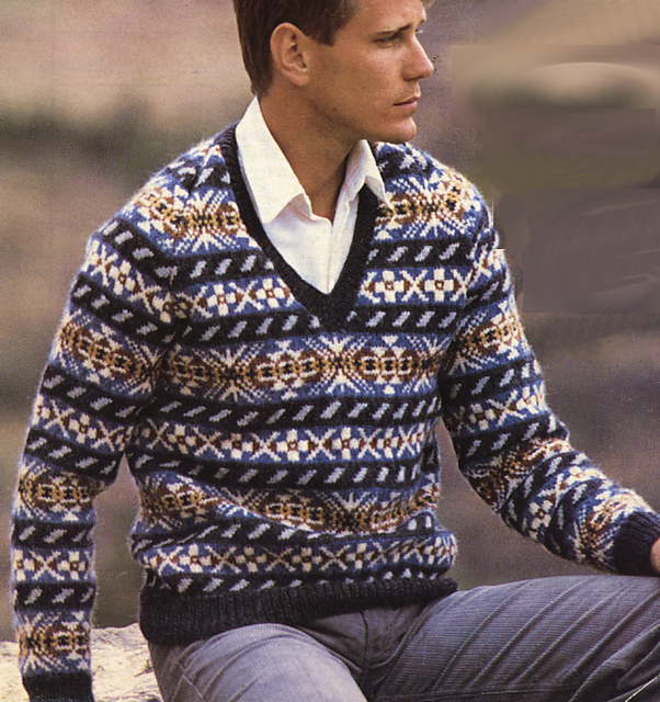 Man's Raglan Sweater