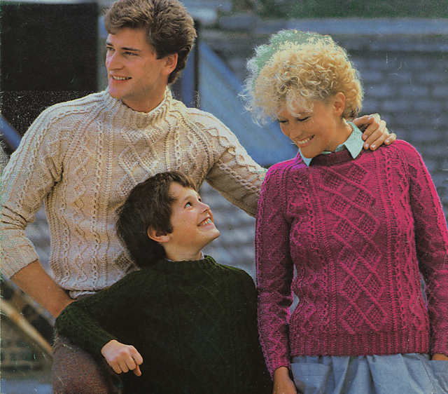 Family Aran Sweaters