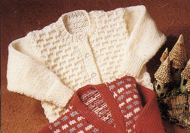 Chunky Charlie: Crew neck Cardigan