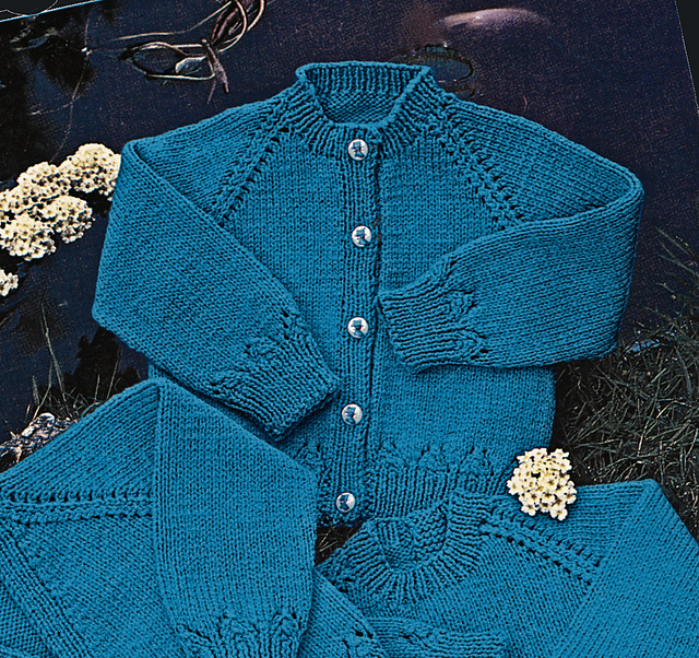 Double Knitting Cardigan with High Neck