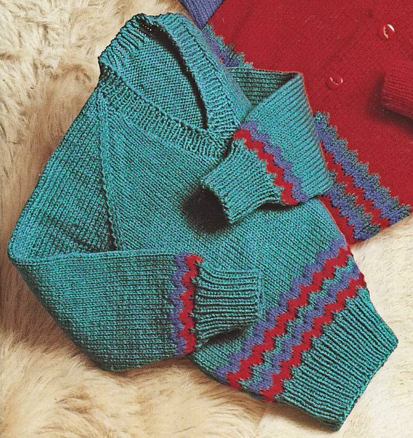 Toddlers V Neck Sweater