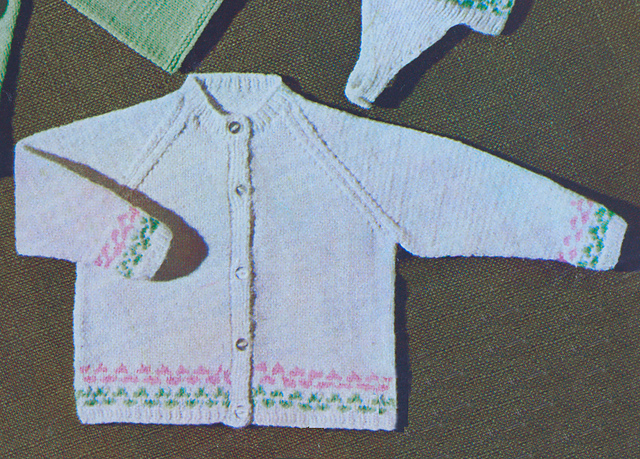 Coat with Contrast Bands