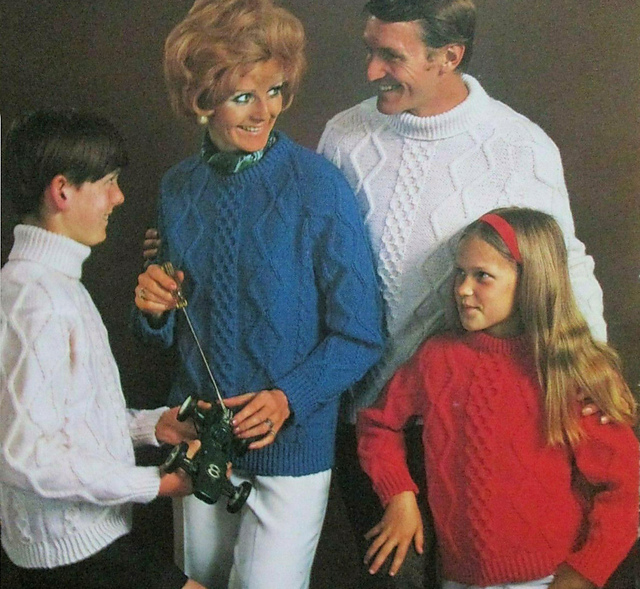 Family Aran Sweater