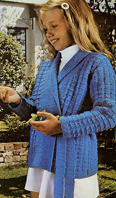 Girl's Wrap-Over Jacket
