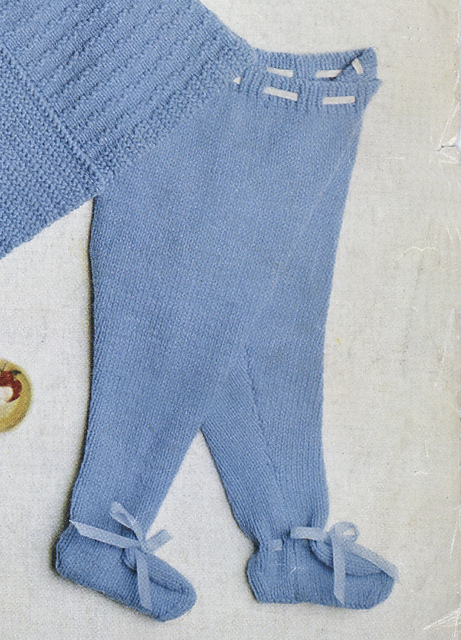 Blue Pram Set: Leggings