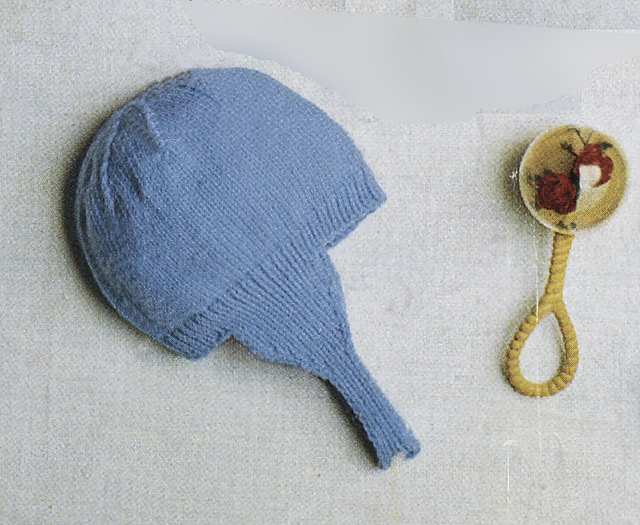 Blue Pram Set: Cap