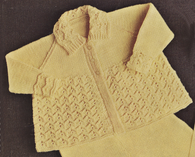 Yellow Pram Set: Coat