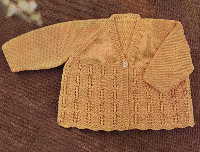 Matinee Coat with Low Neck