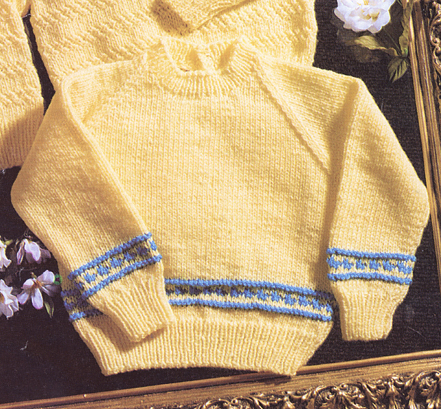 Fruit Tingle: DK Sweater with Fairisle