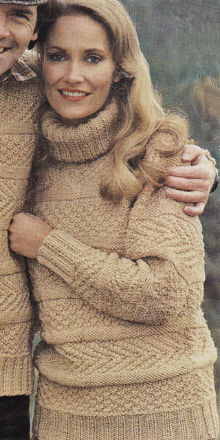 Lady's Cowl Neck Sweater