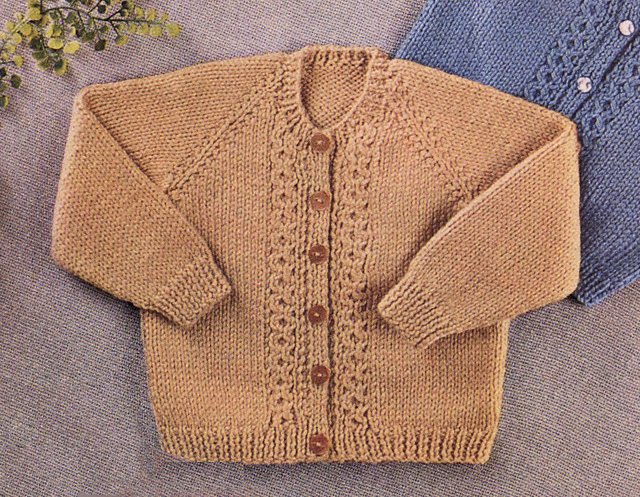 Toddler Cardigan with High Neck