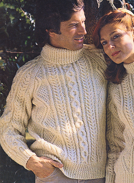His and Her Polo Neck Sweater