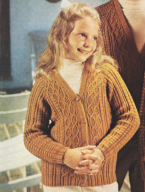 DK Family V Neck Cardigan