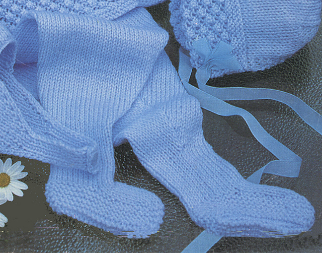 Cosy Toes in Blue: Leggings