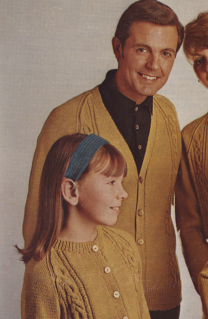 Family Cardigan with V Neck