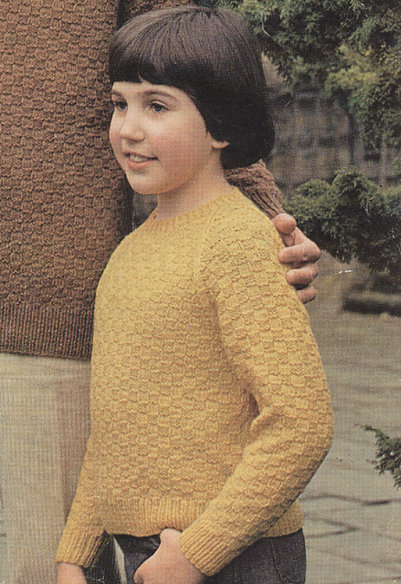 Family DK Sweater with Crew Neck