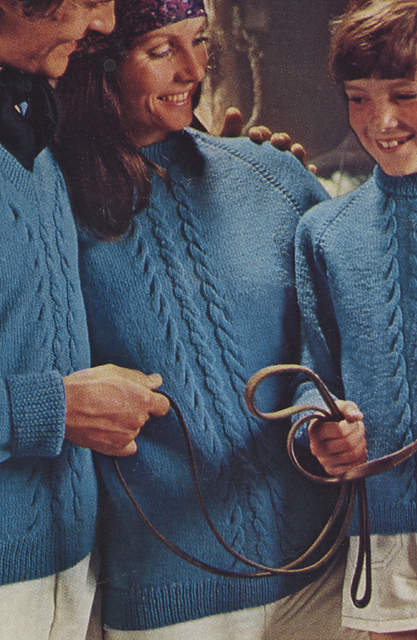 4 Ply Family Sweater with Crew Neck