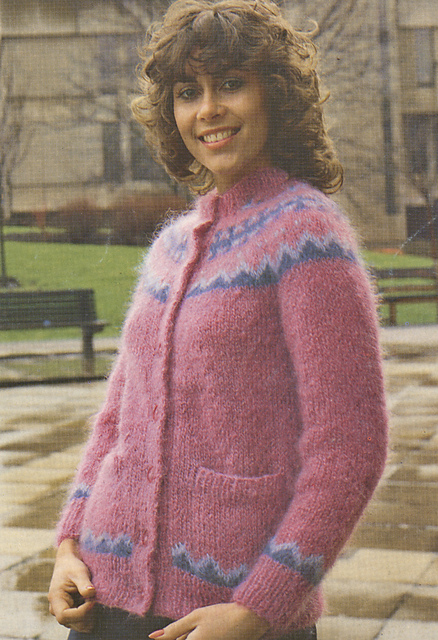 Lady's Fluffy Cardigan