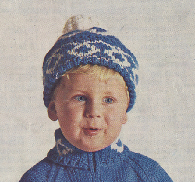 Child's Outdoor Suit: Cap
