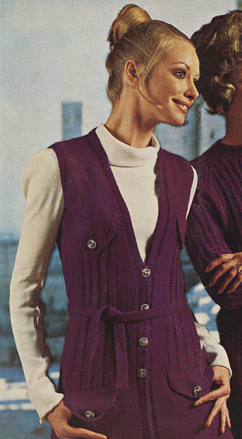 Longline Sleeveless Cardigan
