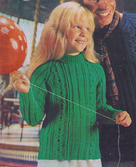 Family Sweater with Polo Collar