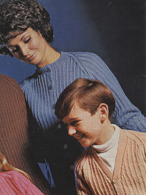 DK High Neck Family Cardigan