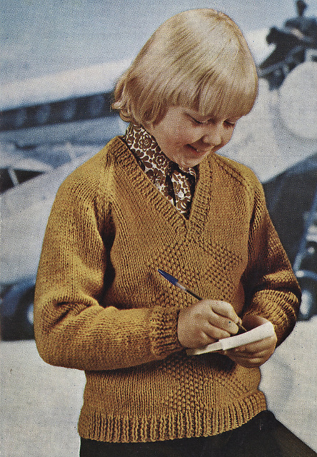 Sweater with V Neck