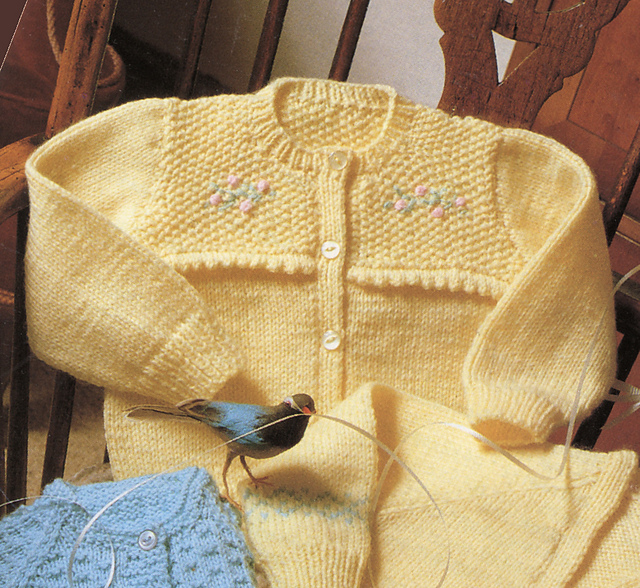 Rosebud: Embroidered Cardigan
