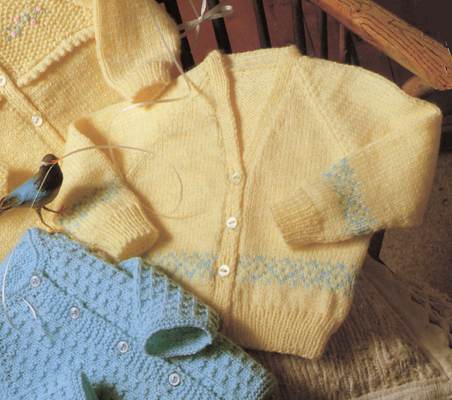 Rosebud: V-Neck Fairisle Cardigan