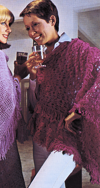 Fuchsia Shawl