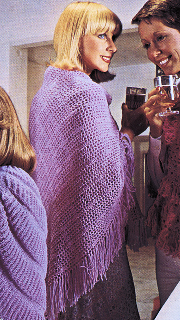 Pink Shawl