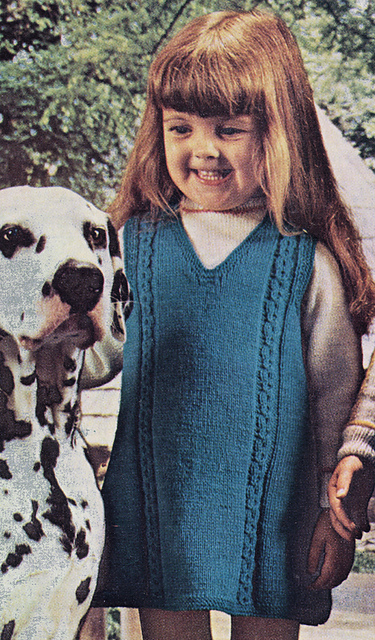 Dress with Pattern Panels
