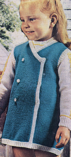 Dress with Front Fastening