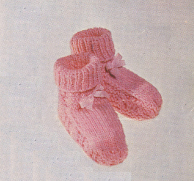 Bootees for Top with Ridge Yoke