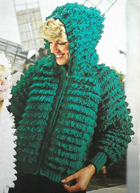 Lady's Chunky Hooded Jacket