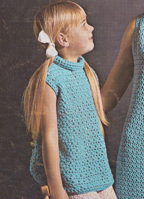 4 Ply Dress in Crochet
