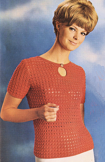 Lady's Double Knitting Sweater