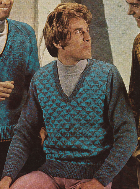 Fair Isle Front Sweater