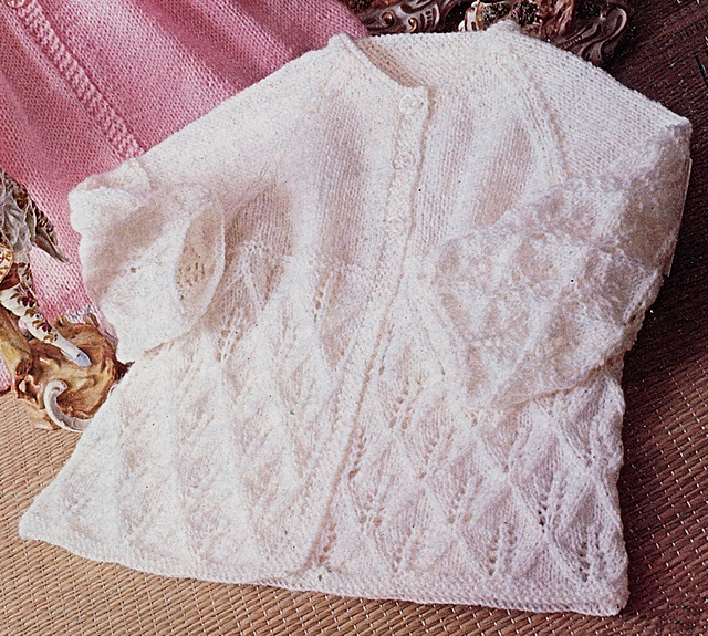 Sweethearts: 4 Ply Lacy Coat