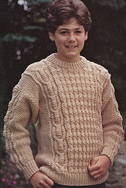 Boy's Aran Sweater