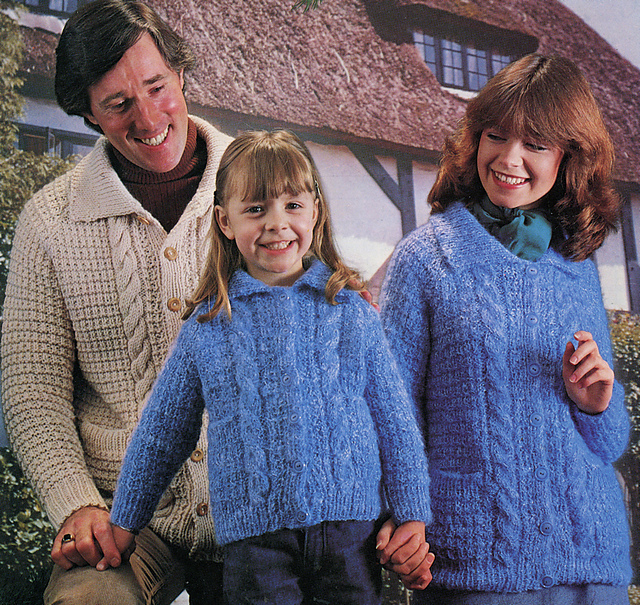 Chunky Family Cardigan