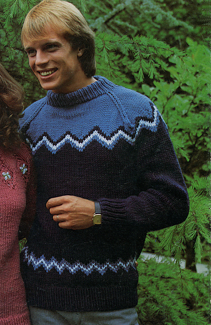 Sweater with Fairisle