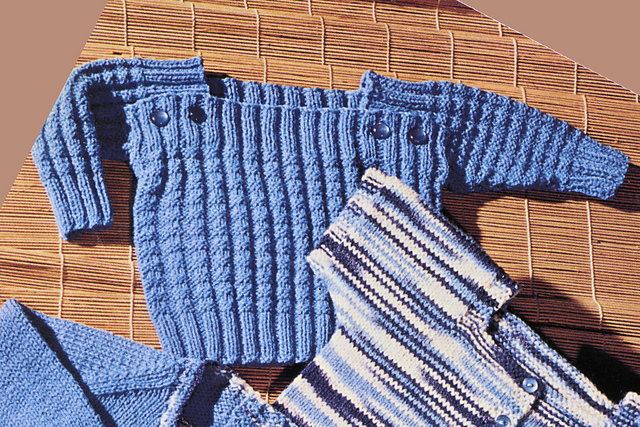 Sweater with Buttoned Front