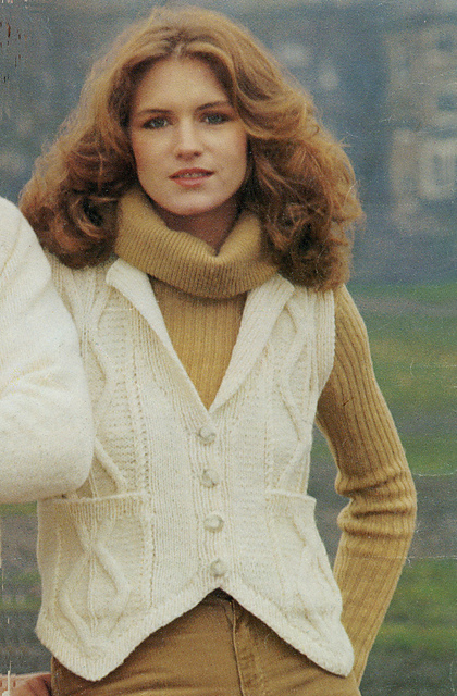 Waistcoat with Ribbed Back